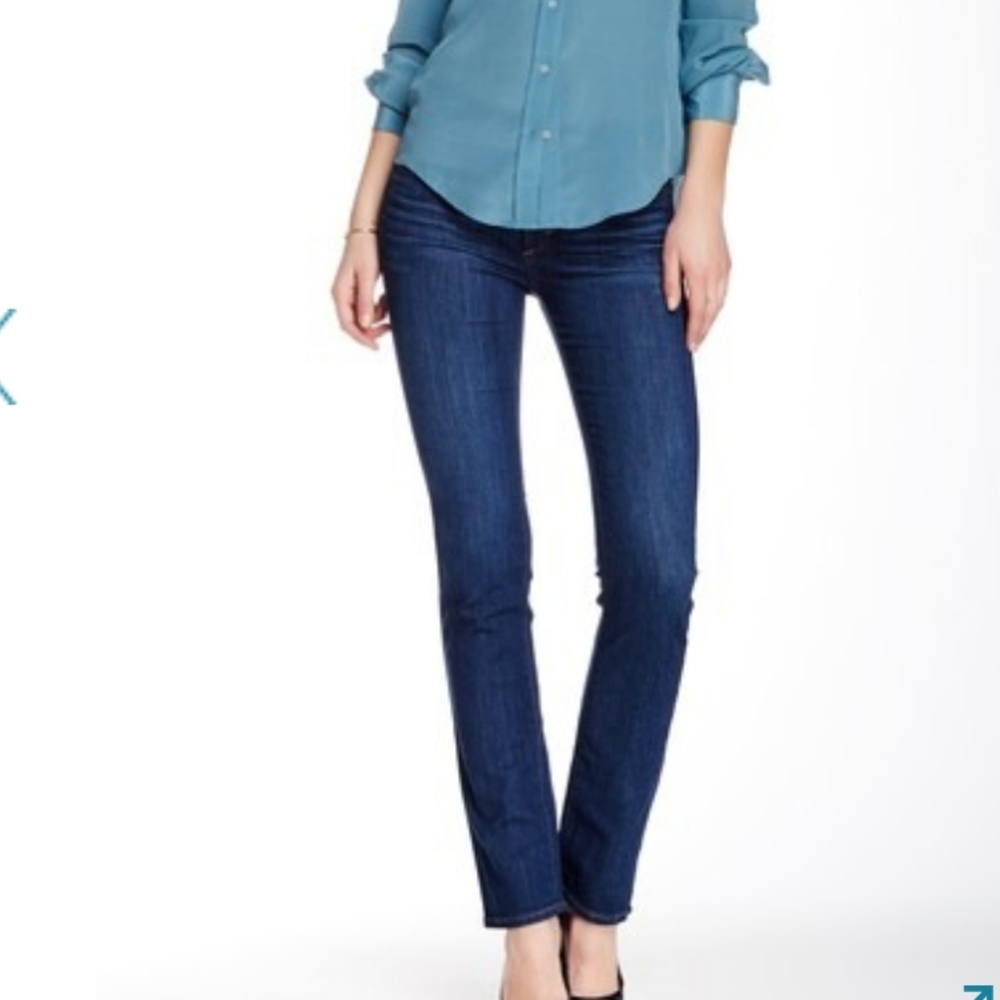 Spanx Slim X Straight Slimming Jeans 27